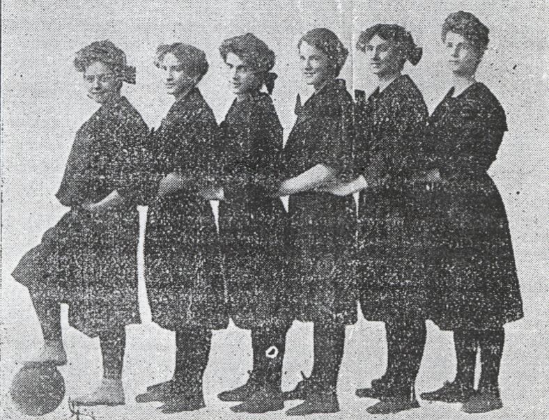 Rupert Women's Basket Ball Team - 1911