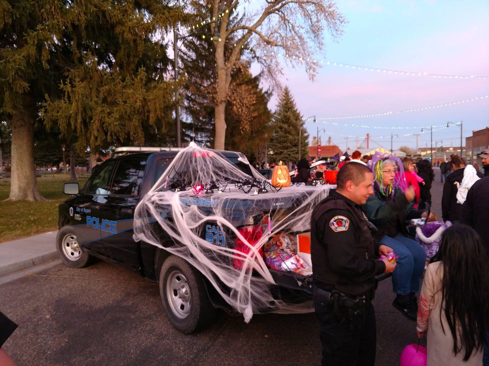 Trunk-or-Treating on Rupert Square